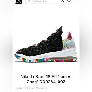Nike LeBron 18 EP James
Gang' CQ9284-002
